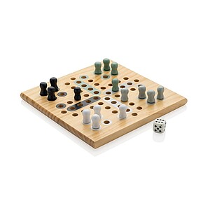 Claire wooden Ludo game