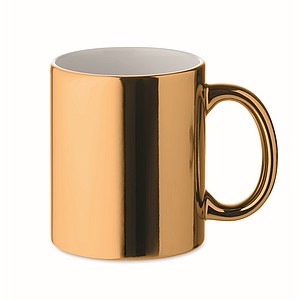 Classic cylindrical ceramic mug
