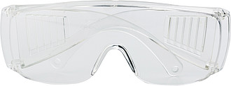 Clear safety/fireworks glasses