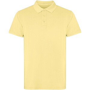 Cobain short sleeve unisex polo, yellow