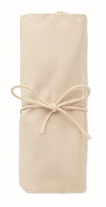 Cocktail kit in cotton pouch with string