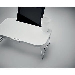 Collapsible silicone picnic basket with PP table top