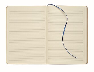 Colour revealing A5 notebook, blue