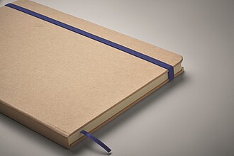 Colour revealing A5 notebook, blue