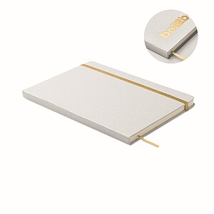 Colour revealing A5 notebook, gold