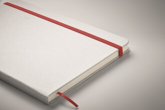 Colour revealing A5 notebook, red