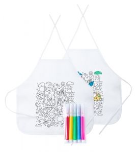 colouring apron