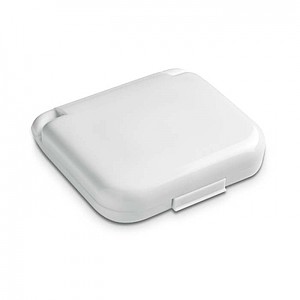 Compact sewing kit, white