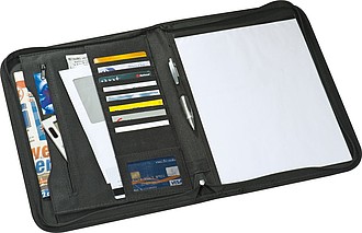 Conference folder A4, black