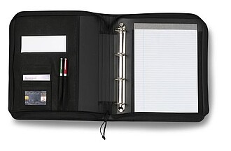 Conference portfolio.Black