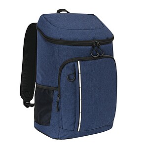 Cooler backpack, blue