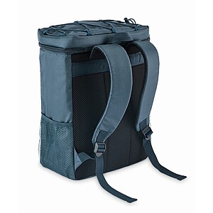Cooler backpack in 600D RPET, blue