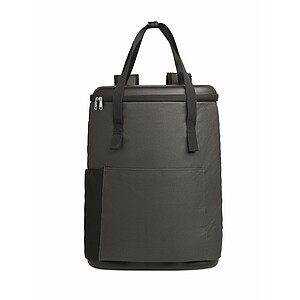Cooler rucksack 600D RPET, stone grey
