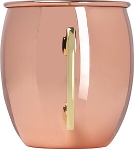 Copper mug ‘Moscow Mule’ 500ml, pink