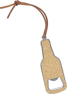Corck bottle opener, brown