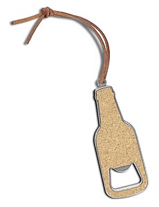 Corck bottle opener, brown