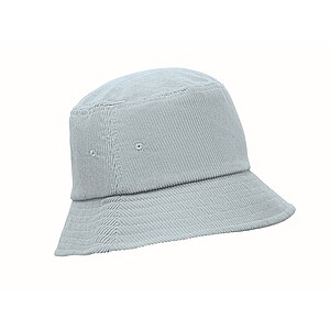Corduroy bucket hat, baby blue