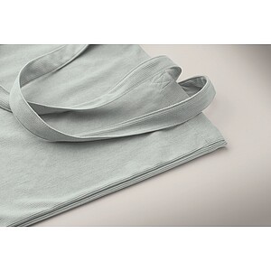 Corduroy shopping bag, baby blue