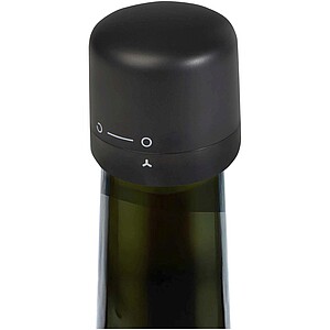 Core wine stopper, solid black