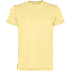 Corgi short sleeve mens t-shirt, yellow