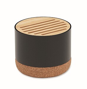 Cork and aluminium speaker