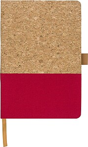Cork and cotton notebook Trevor