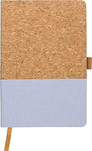Cork and cotton notebook Trevor