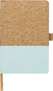 Cork and cotton notebook Trevor