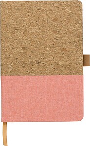 Cork and cotton notebook Trevor