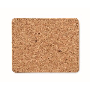Cork cardholder with RFID, beige
