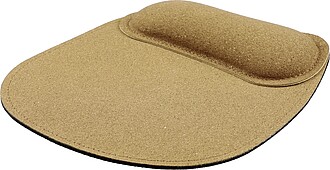 Cork ergonomic mouse pad Edwin, brown