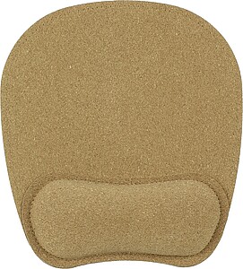Cork ergonomic mouse pad Edwin, brown