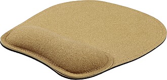 Cork ergonomic mouse pad Edwin, brown