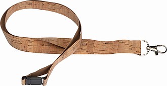 Cork lanyard