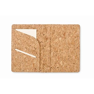 Cork passport holder, beige