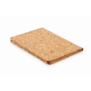 Cork passport holder, beige