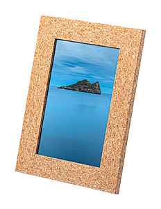 cork photo frame