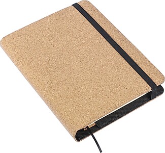 Cork portfolio A5 Franklin, brown