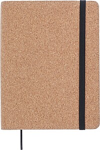 Cork portfolio A5 Franklin, brown