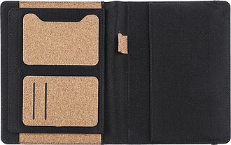 Cork portfolio A5 Franklin, brown