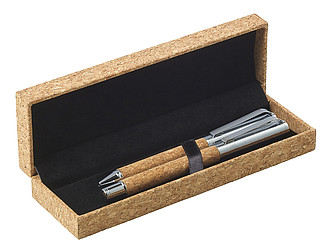 Cork writing set