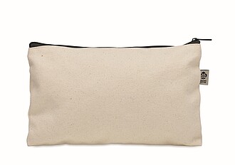 Cosmetic bag in organic cotton