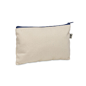 Cosmetic bag in organic cotton
