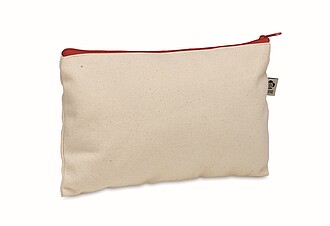 Cosmetic bag in organic cotton