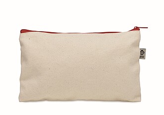 Cosmetic bag in organic cotton