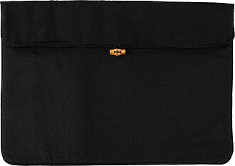 Cotton (220 gr/m2) laptop pouch Dirk