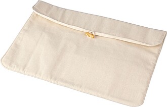 Cotton (220 gr/m2) laptop pouch Dirk