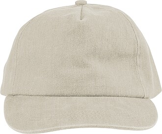 Cotton (240 gsm) cap, beige