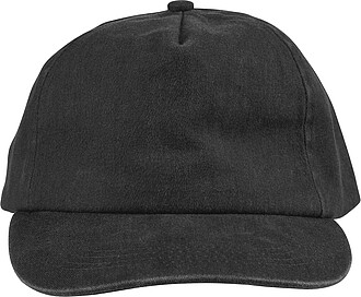 Cotton (240 gsm) cap, black