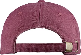 Cotton (240 gsm) cap, burgundy